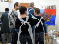 lis-art - Korting: schilderworkshop 'Mooie Streken' met 15% korting